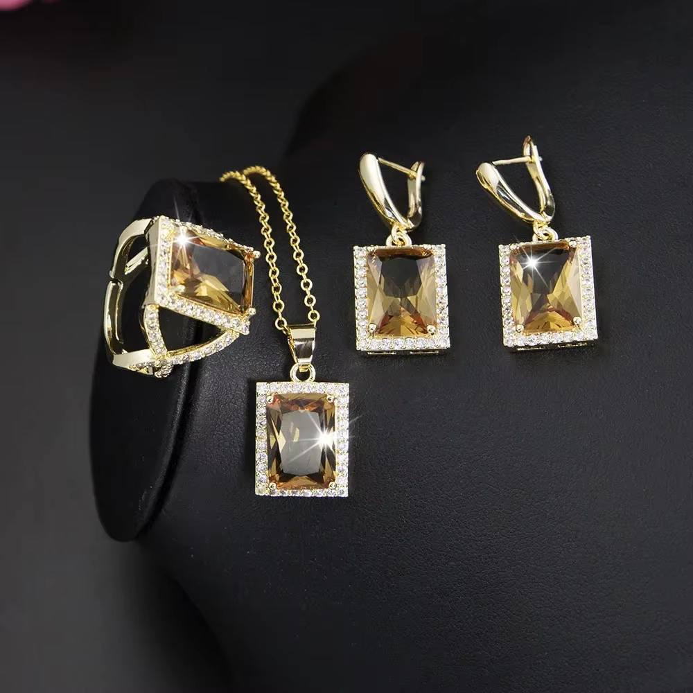 Ensemble de bijoux caméléon turc rond