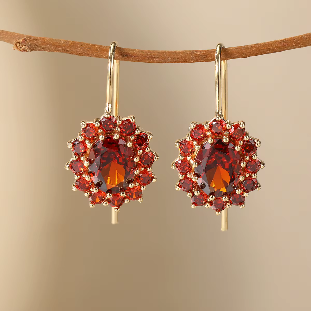 Boucles d'oreilles de luxe pour femmes