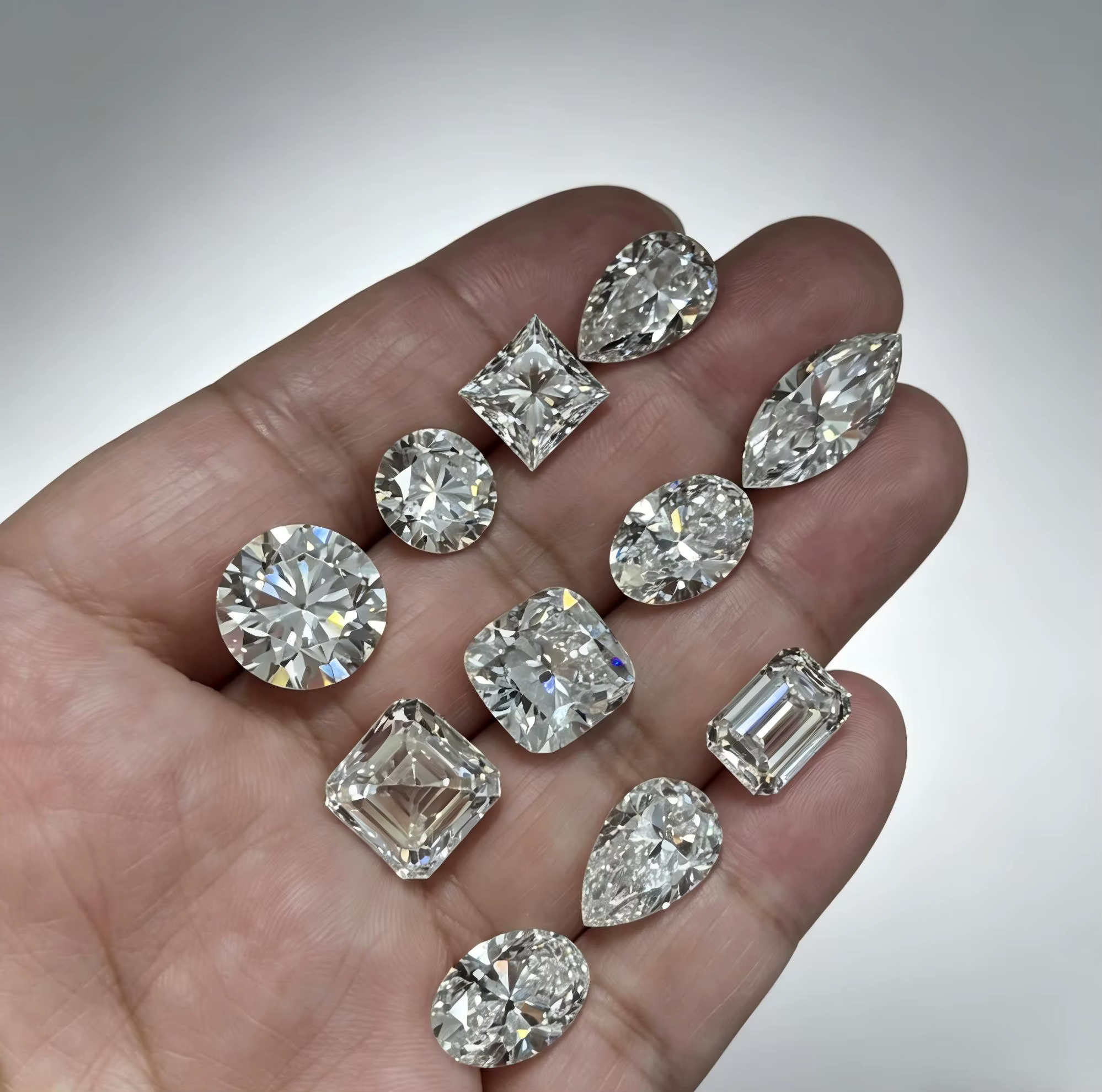 Diamants de laboratoire toutes tailles