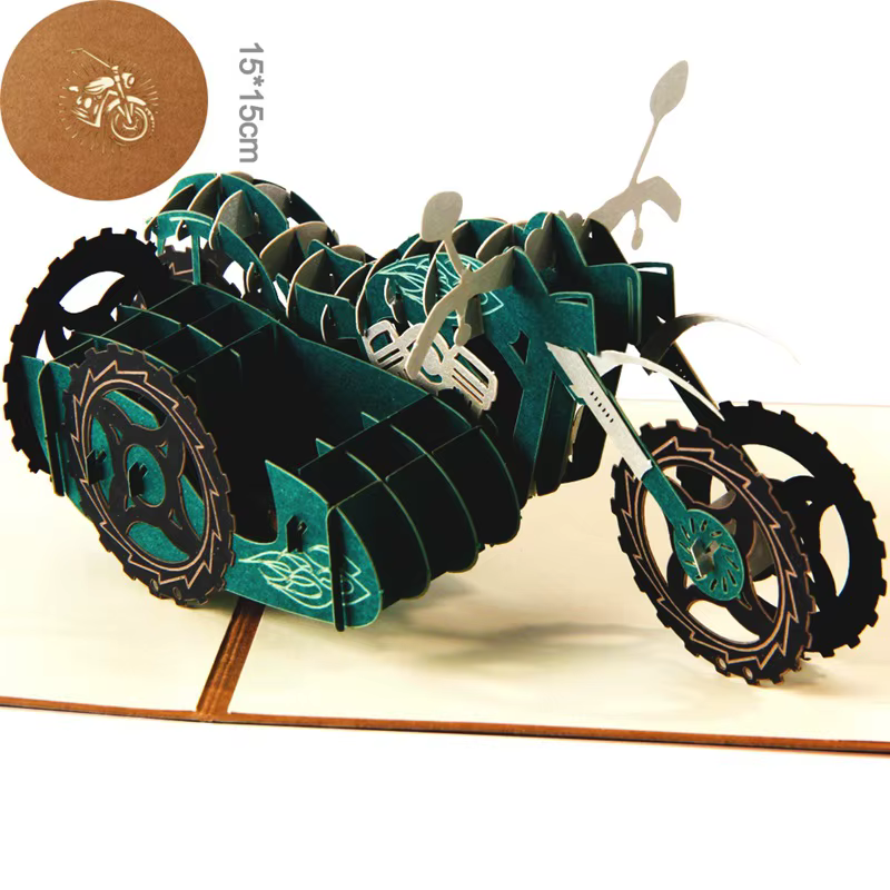 Carte de vœux 3D pop-up Joyeux Anniversaire