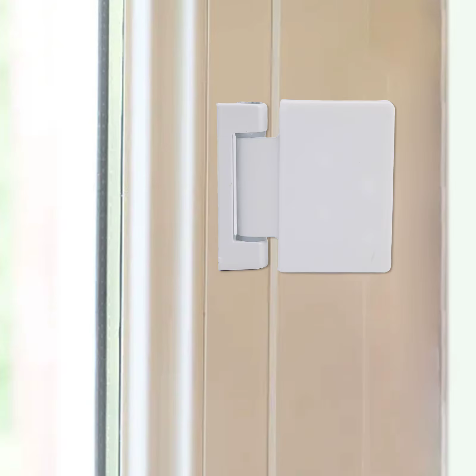 Kit de charnières de porte avec plaque pour portes et fenêtres de maison et de bureau