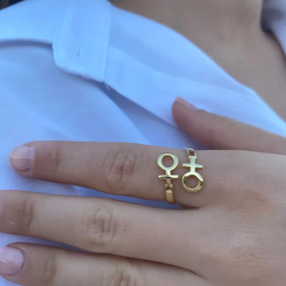 Bague en acier inoxydable
