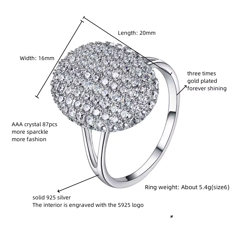Authentique S925 en argent sterling serti de diamant Twilight Breaking Dawn Bella bague de fiançailles bijoux de mode cadeau