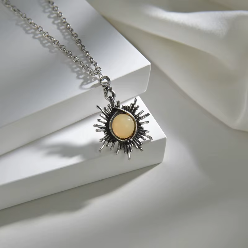 Boucles d'oreilles Bohème Soleil et Lune