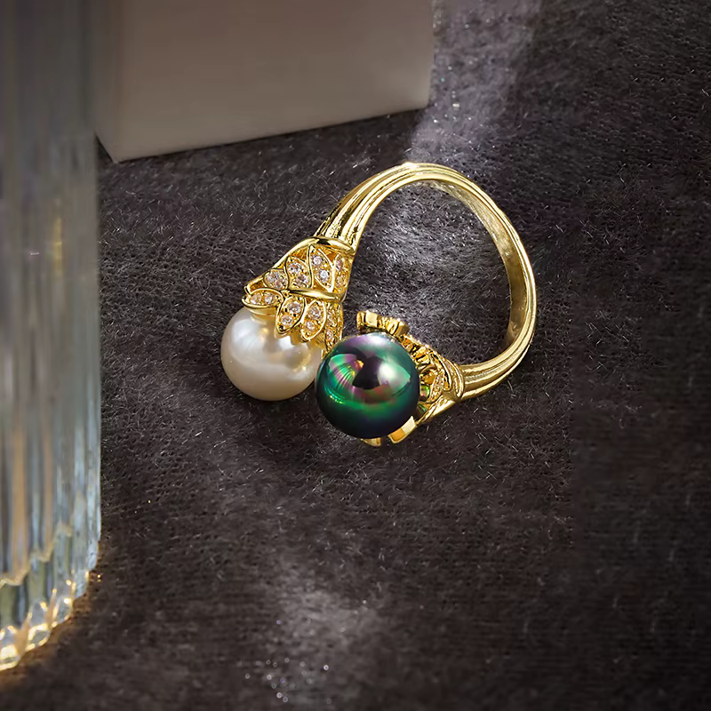 Bague élégante en or 18 carats pour femme