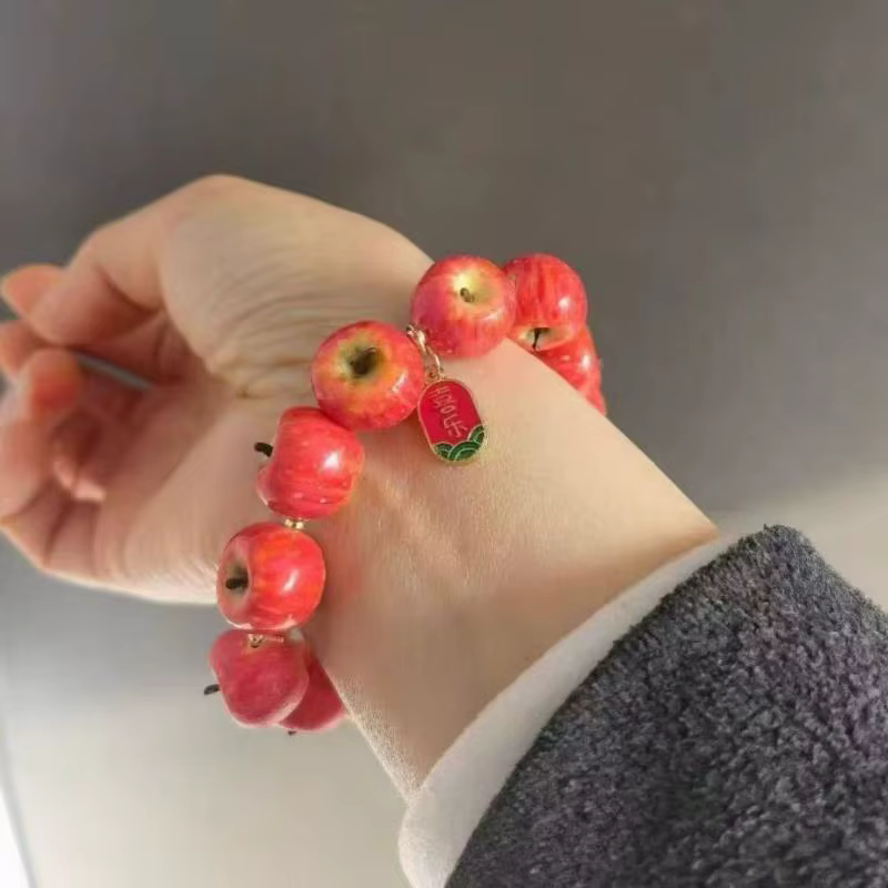 ☺ Bracelet perlé créatif en forme de fruits