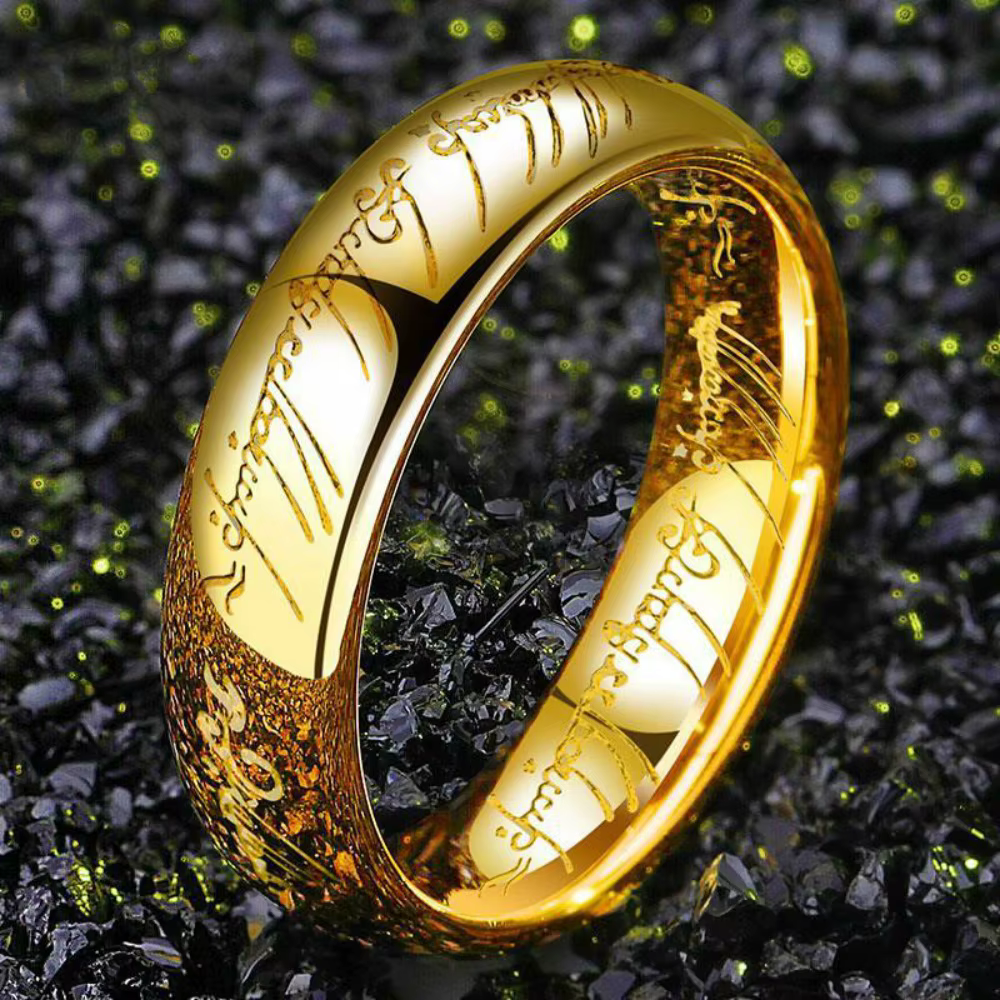Bagues de mariage en acier inoxydable pour Couples