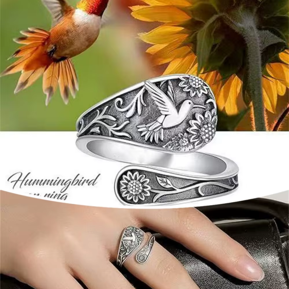 Bague Cuillère Vintage Bohème pour Femme