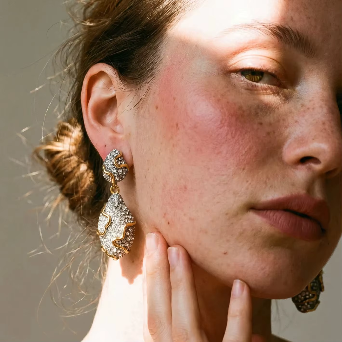Nouvelle Collection 2026 : Parure de Luxe Femme en Laiton Plaqué Or avec Zircon 5A – Boucles d'Oreilles et Colliers Magnifiques de Qualité Supérieure