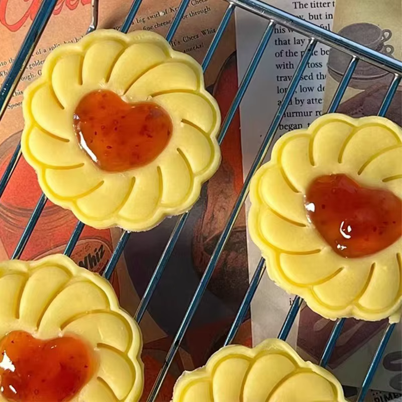 Moules à biscuits 3d pour Sandwich à confiture de fleurs