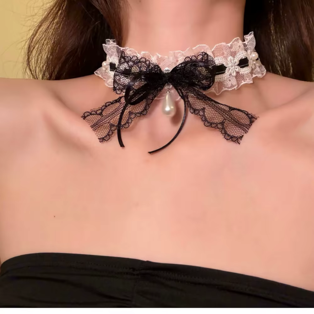 Collier ras du cou pour filles