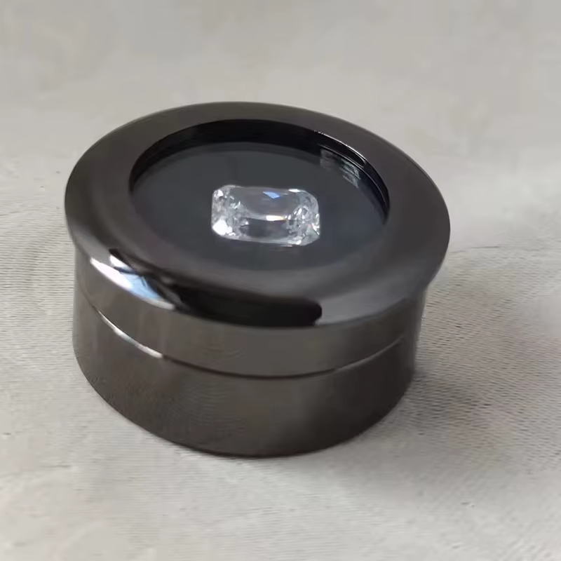 Boîte de rangement pour bijoux en acier inoxydable