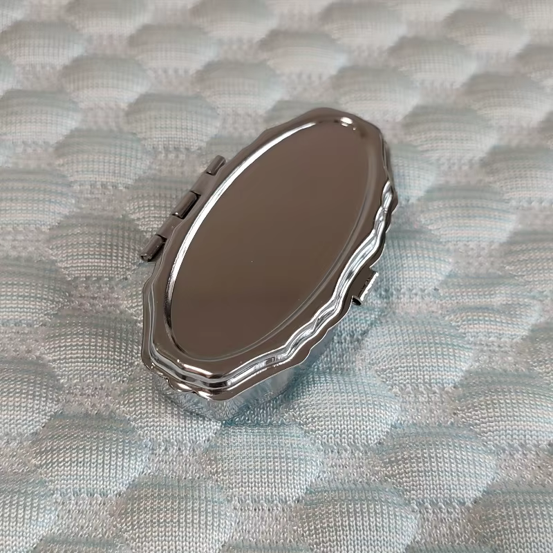 Boîte de rangement portable pour bijoux avec 2 compartiments