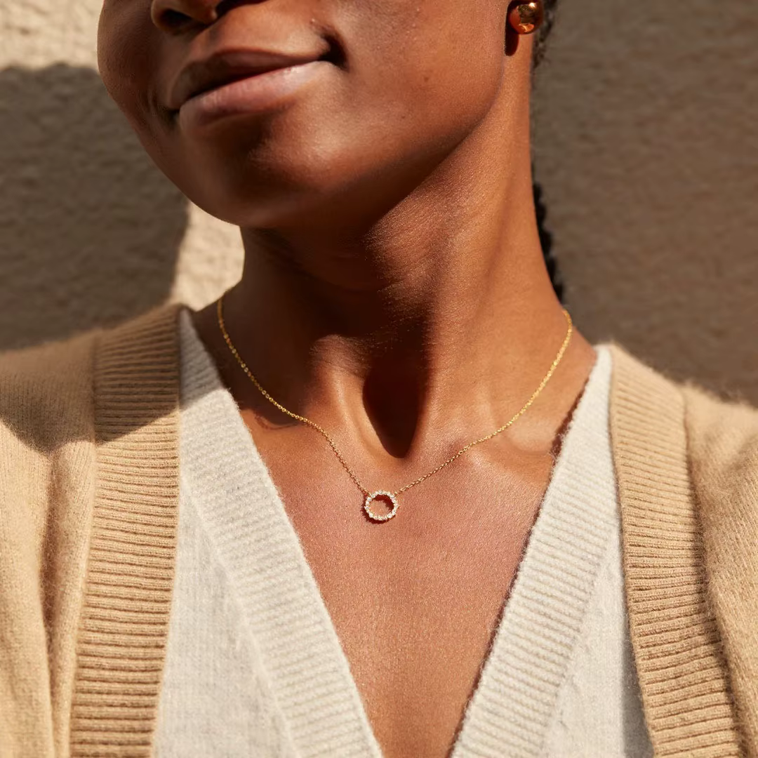 Ensemble de bijoux élégants tendance