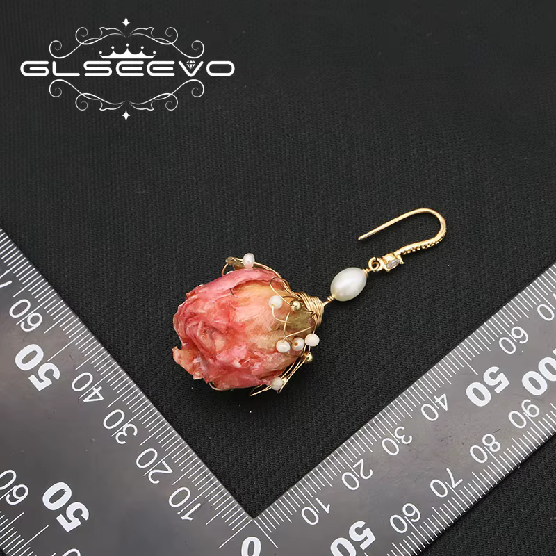 Boucles d'Oreilles en Perles de Tahiti Naturelles pour Femme