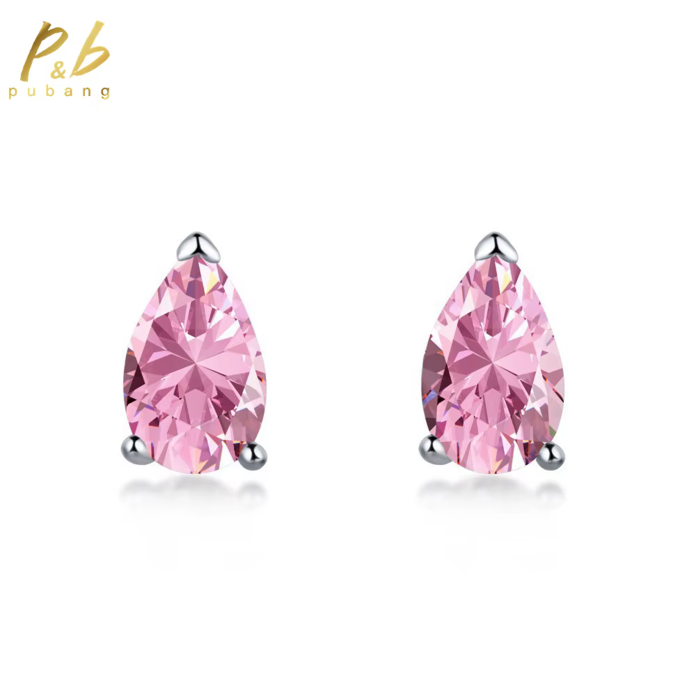 Fine Jewelry – boucles d'oreilles en argent Sterling 100% 925