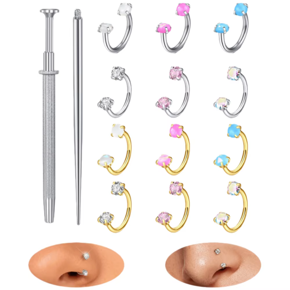 Anneaux de Septum en fer à cheval