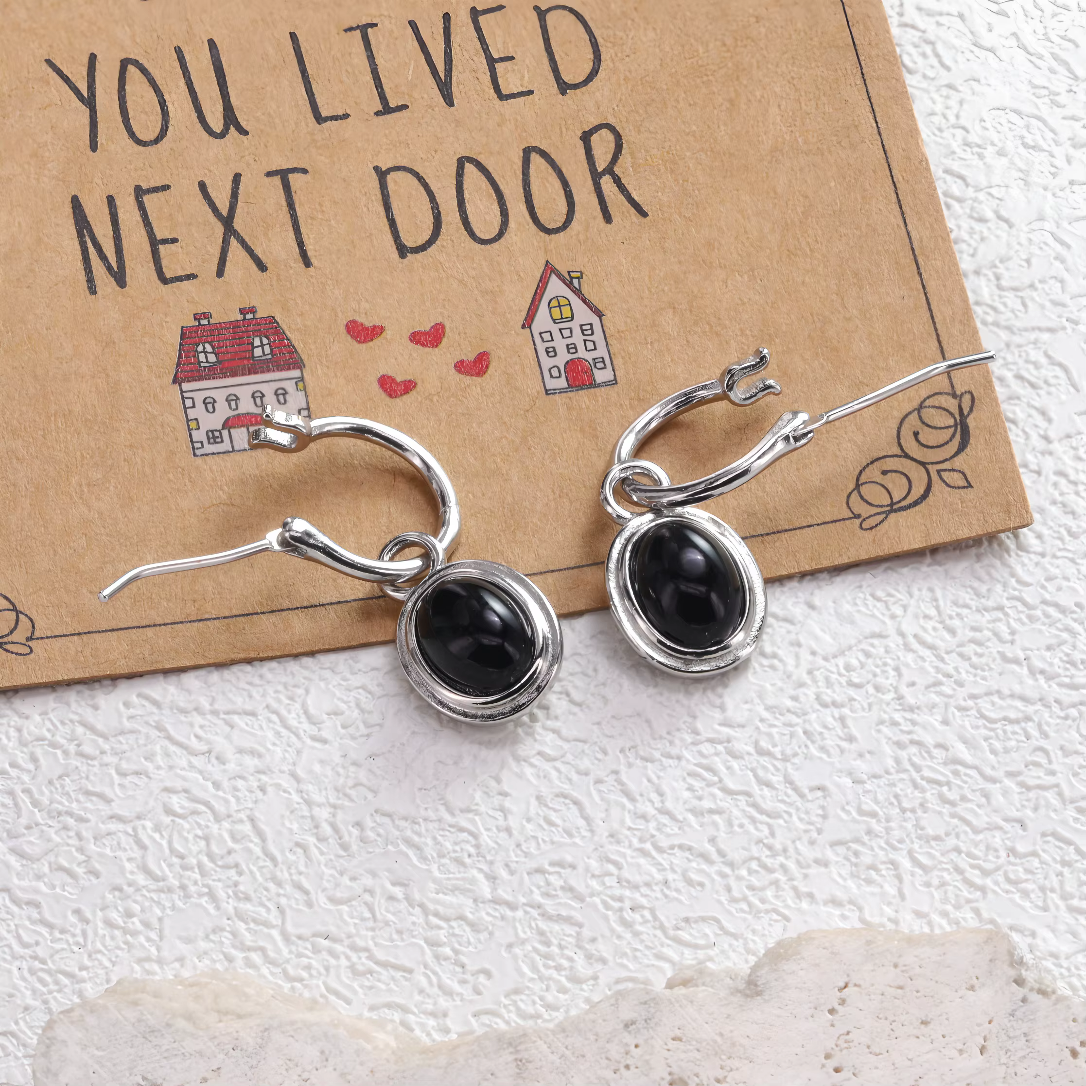 Boucles d'oreilles en argent Sterling 925 pour femmes