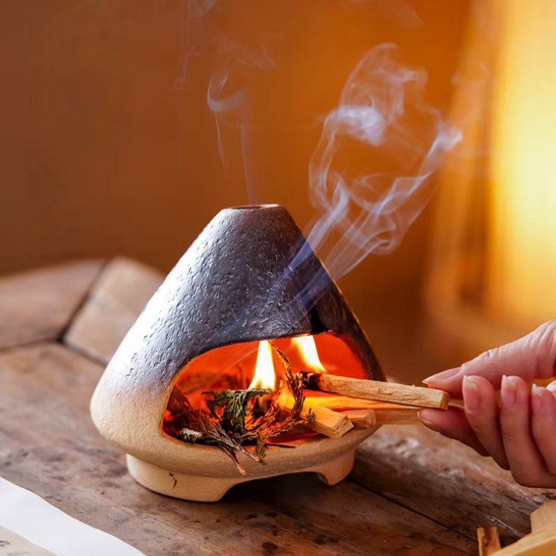 Brûleur d'encens en céramique