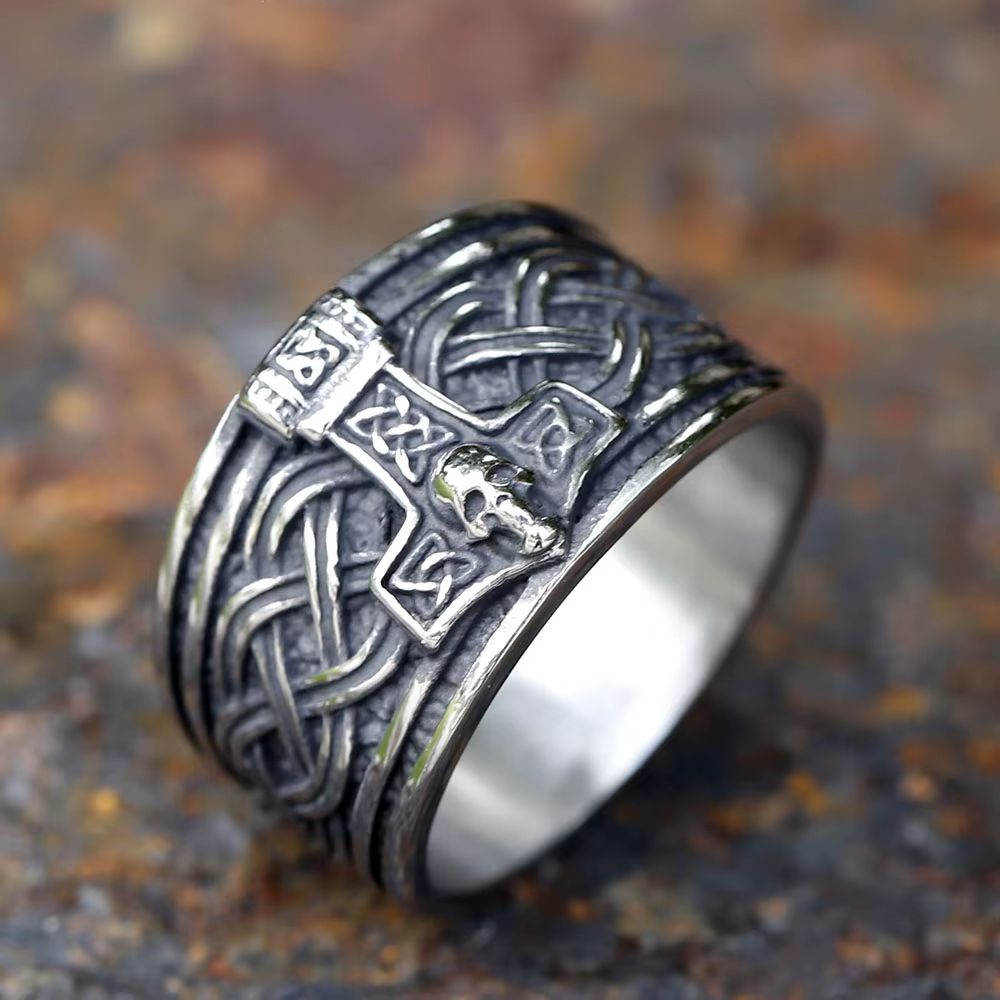 Amulette viking nordique Mjolnir