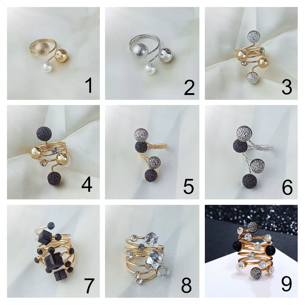 Bijoux cadeau mode cristal Hijab broches châle écharpe pince