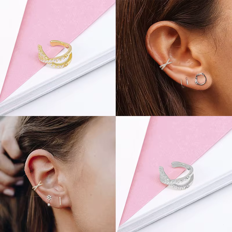 Boucles d'oreilles en argent Sterling 925 pour femmes