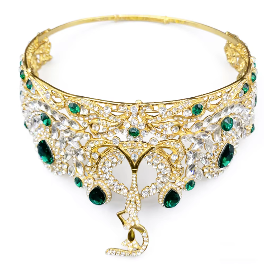 Couronne de concours de beauté haute