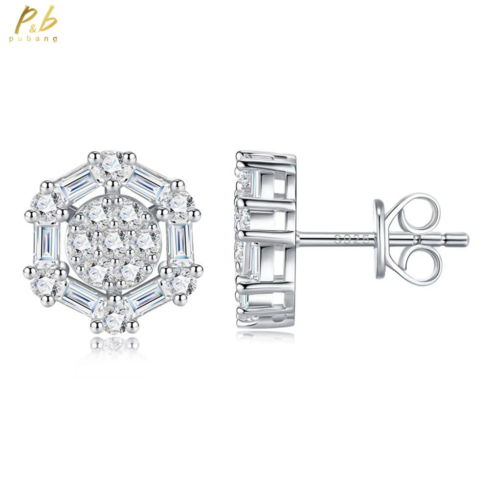 Fine Jewelry – boucles d'oreilles en argent Sterling 925 scintillant