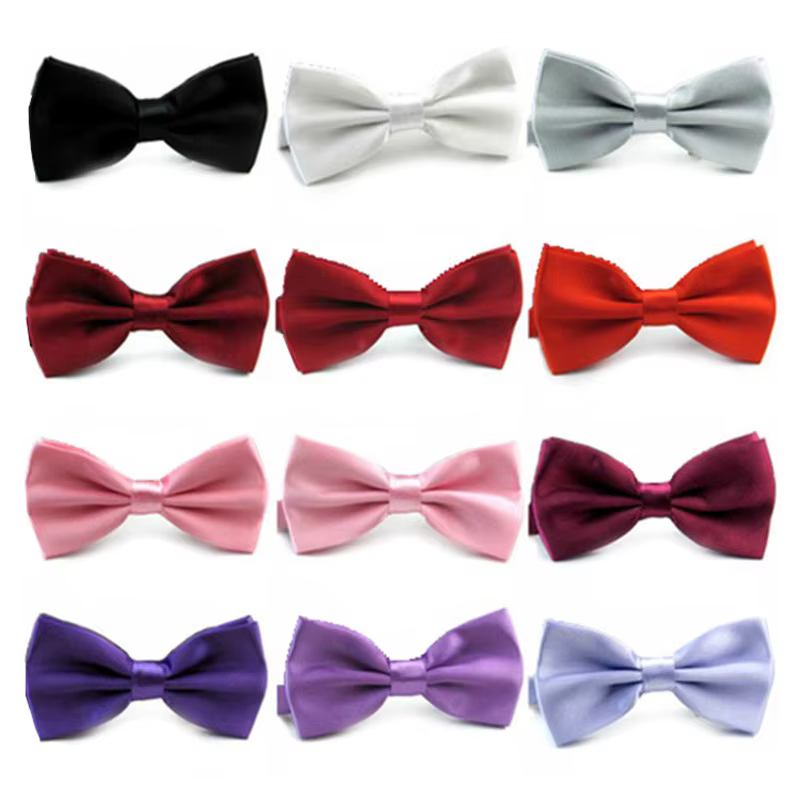 Classique hommes noeud papillon garçons filles enfants