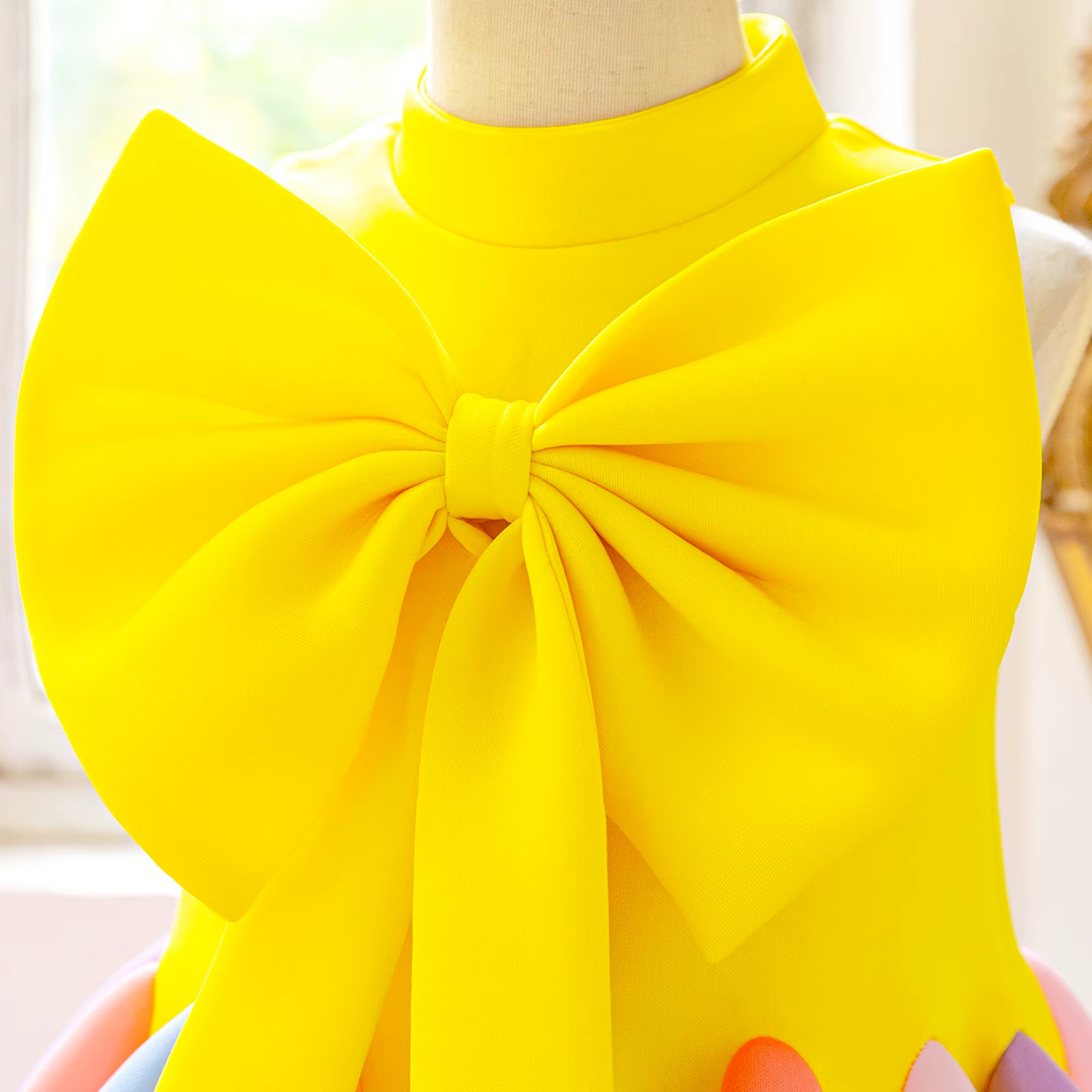 Robes de demoiselle d'honneur colorées d'été pour filles