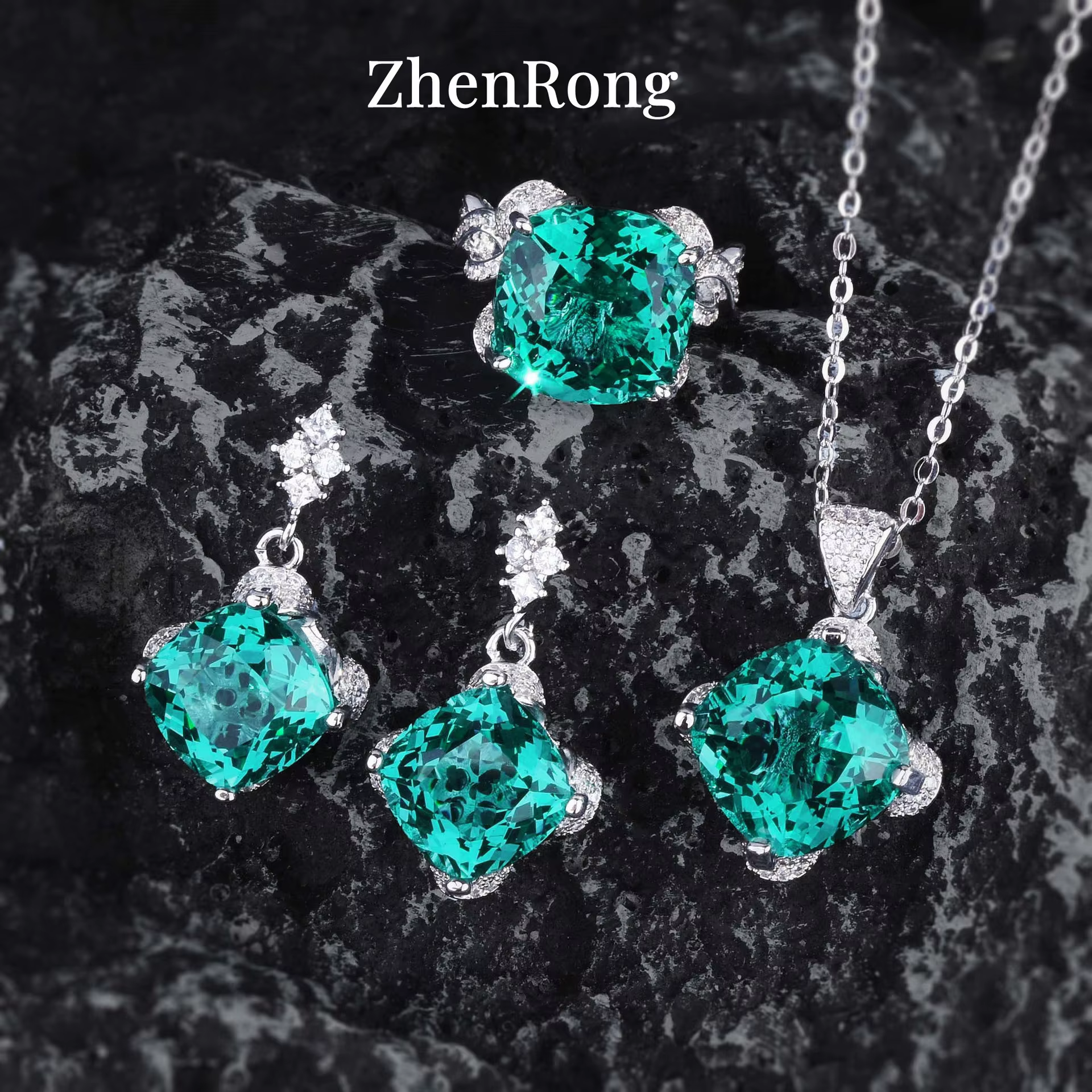 Ensemble de bijoux de mariage de luxe pour femmes