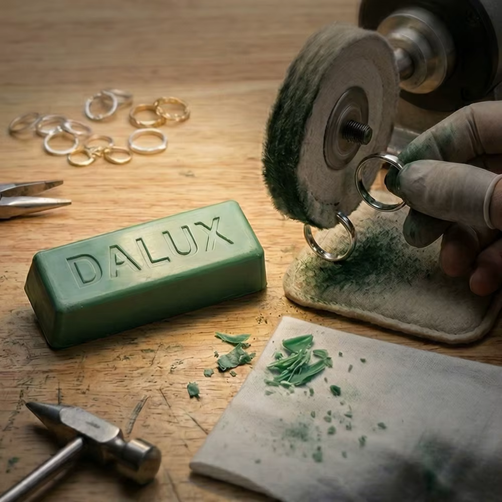 Composé de polissage Vert DIALUX pour bijoutiers