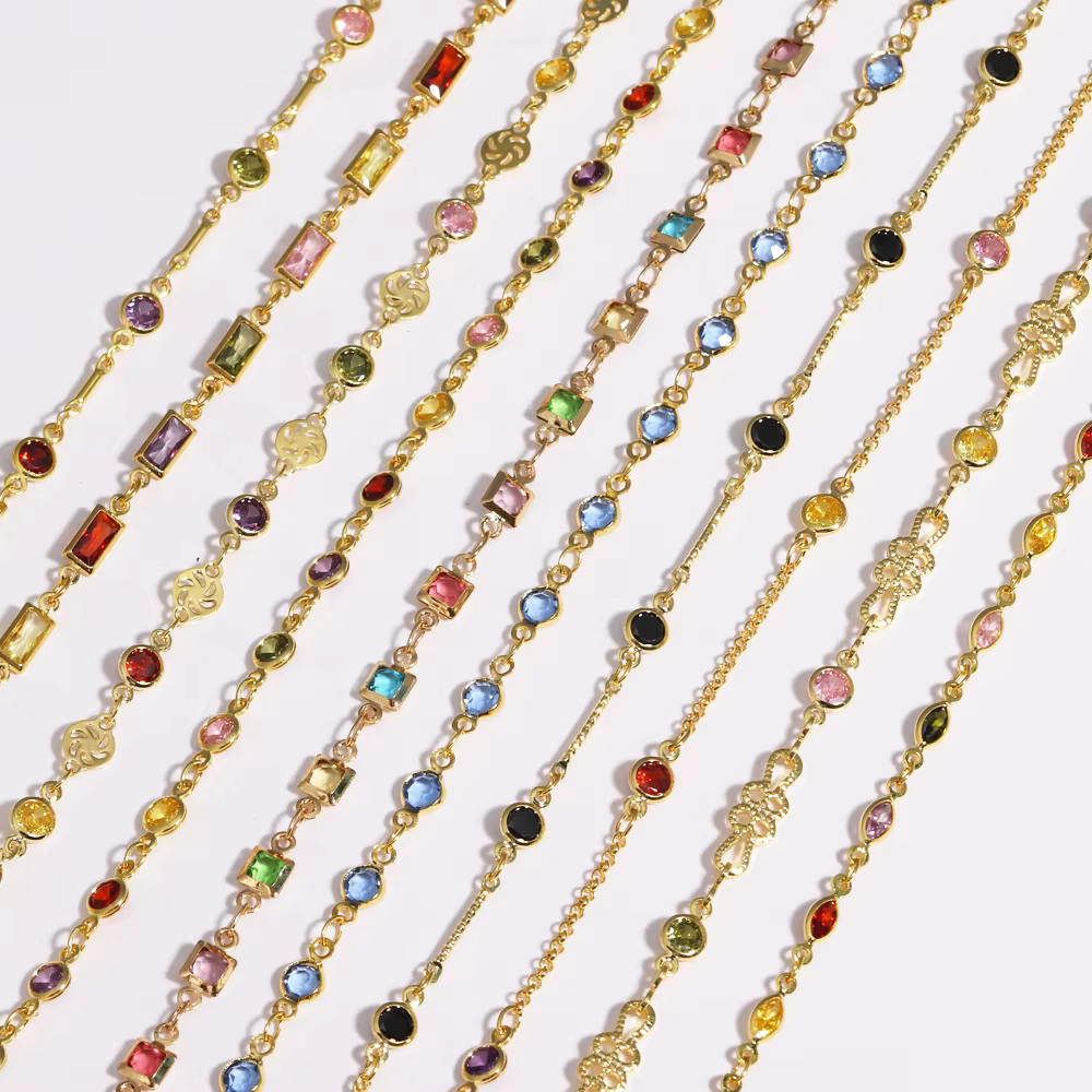 Collier élégant en zircone pour femmes