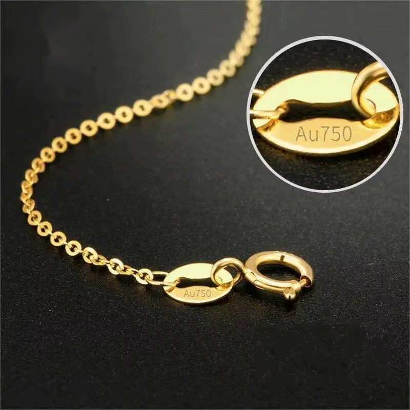 Collier femme en or 18 carats AU750