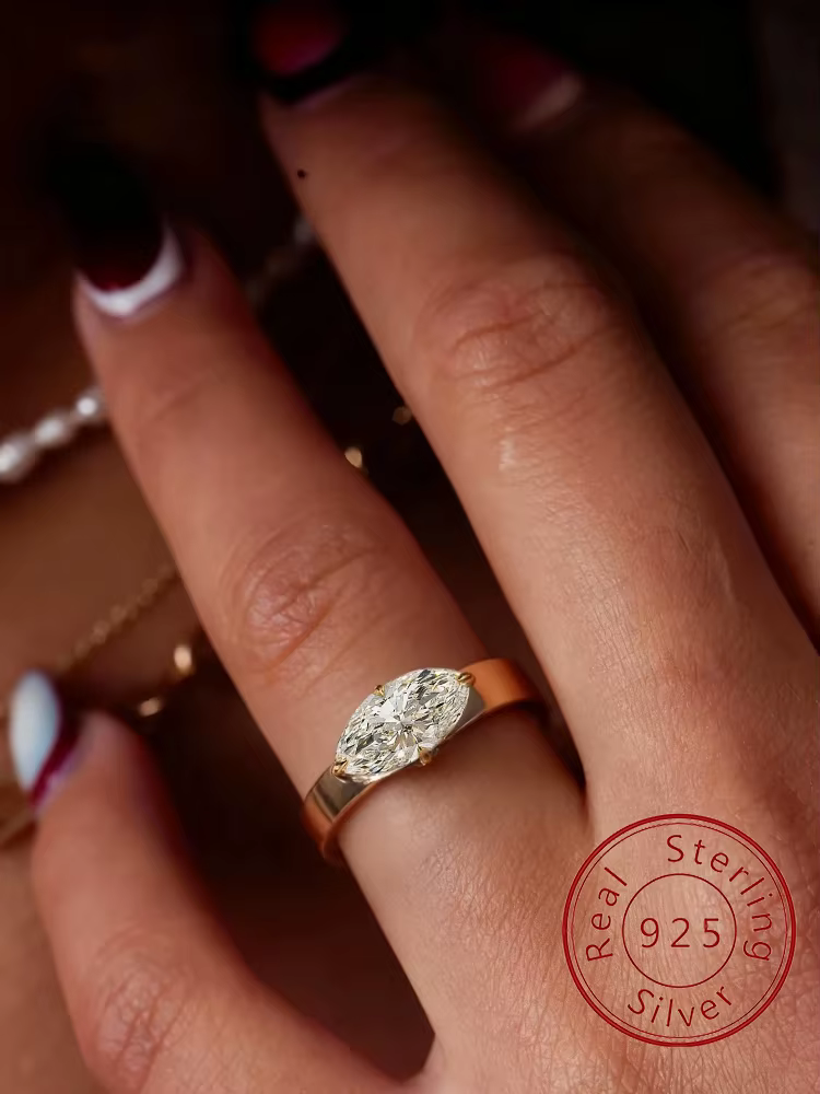 Bague en argent Sterling 925 pour femmes
