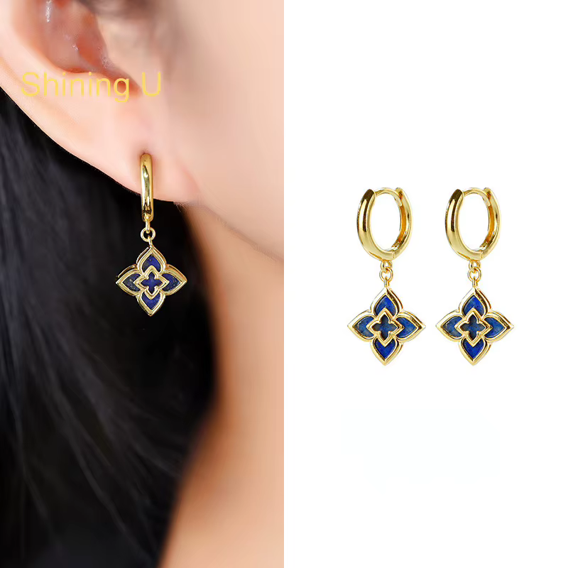 Shining U – ensemble de bijoux trèfle en argent S925