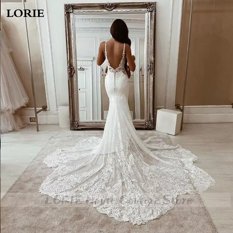 Robe de Mariée Sirène en Dentelle