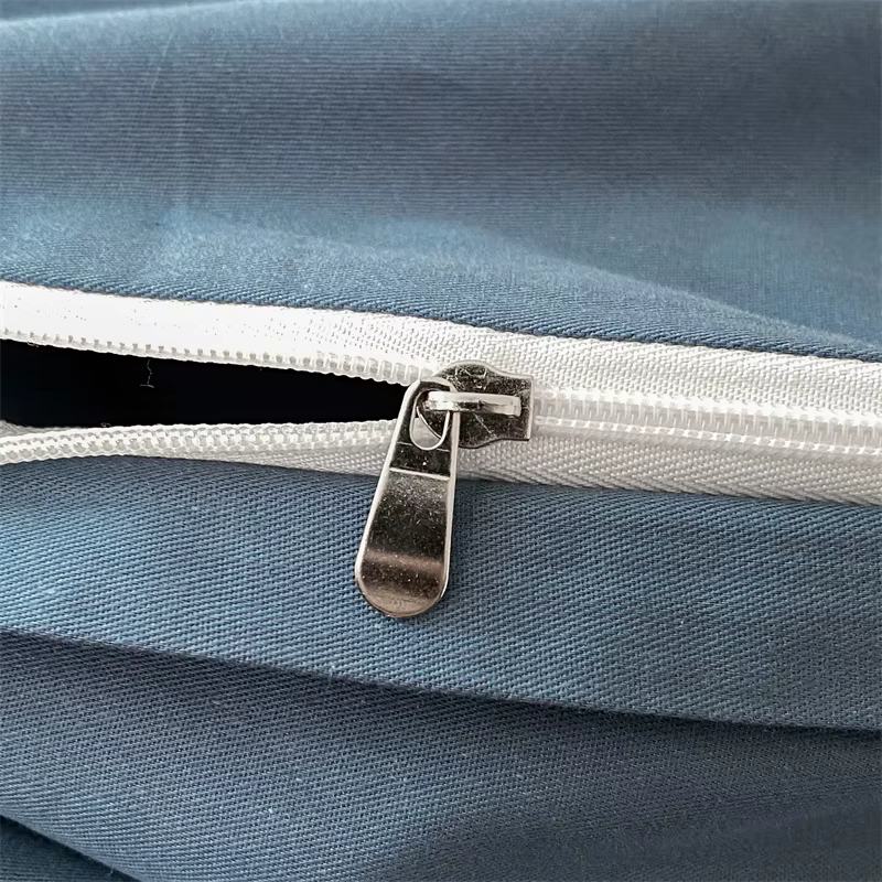 Ensemble de literie de haute qualité 100% coton avec housse de couette brodée