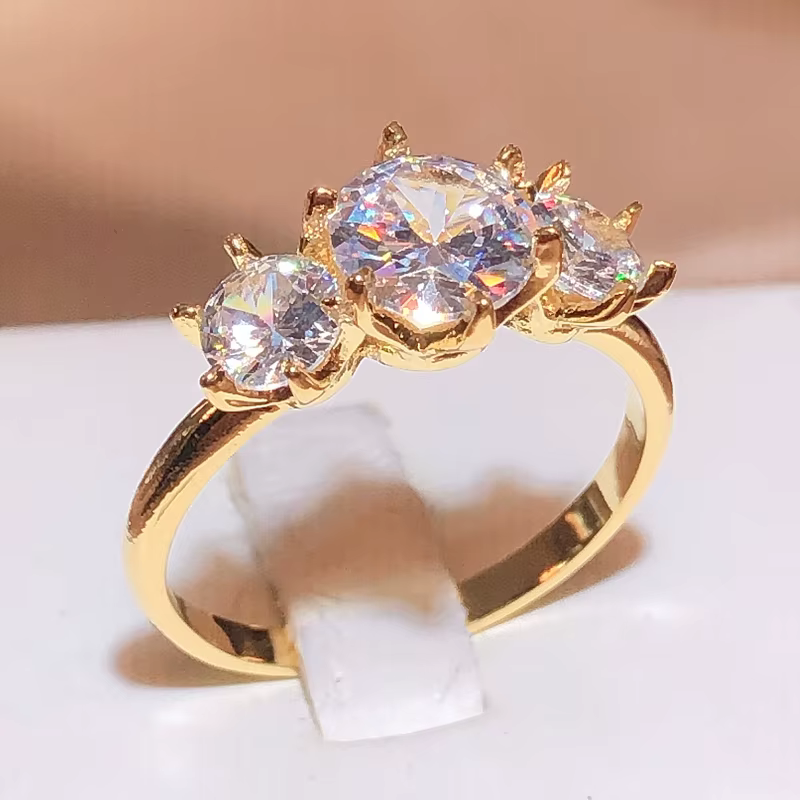Bague en or 18 carats pour femme
