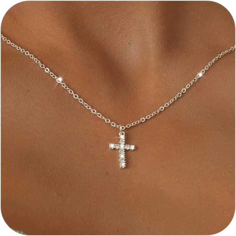 Collier croix pour femme - Pendentif