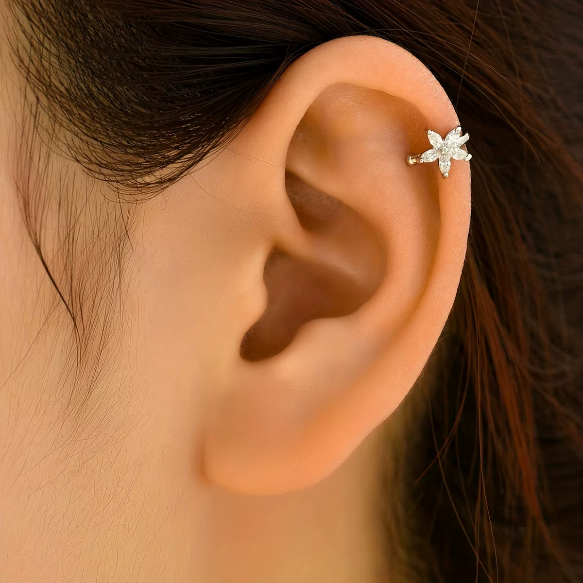Glamour Lady – ensemble de boucles d'oreilles en zircon simple et exquis