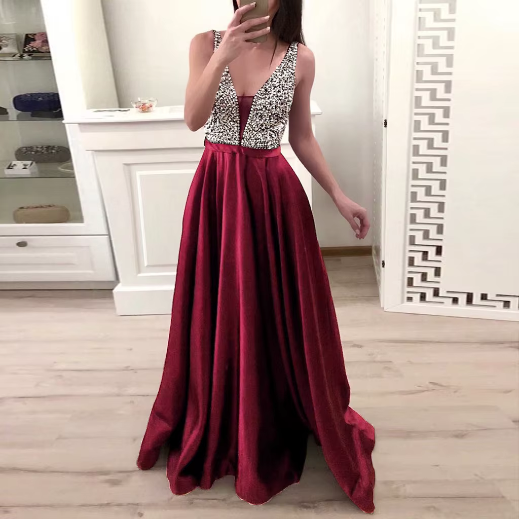 Robe de demoiselle d'honneur pour femme