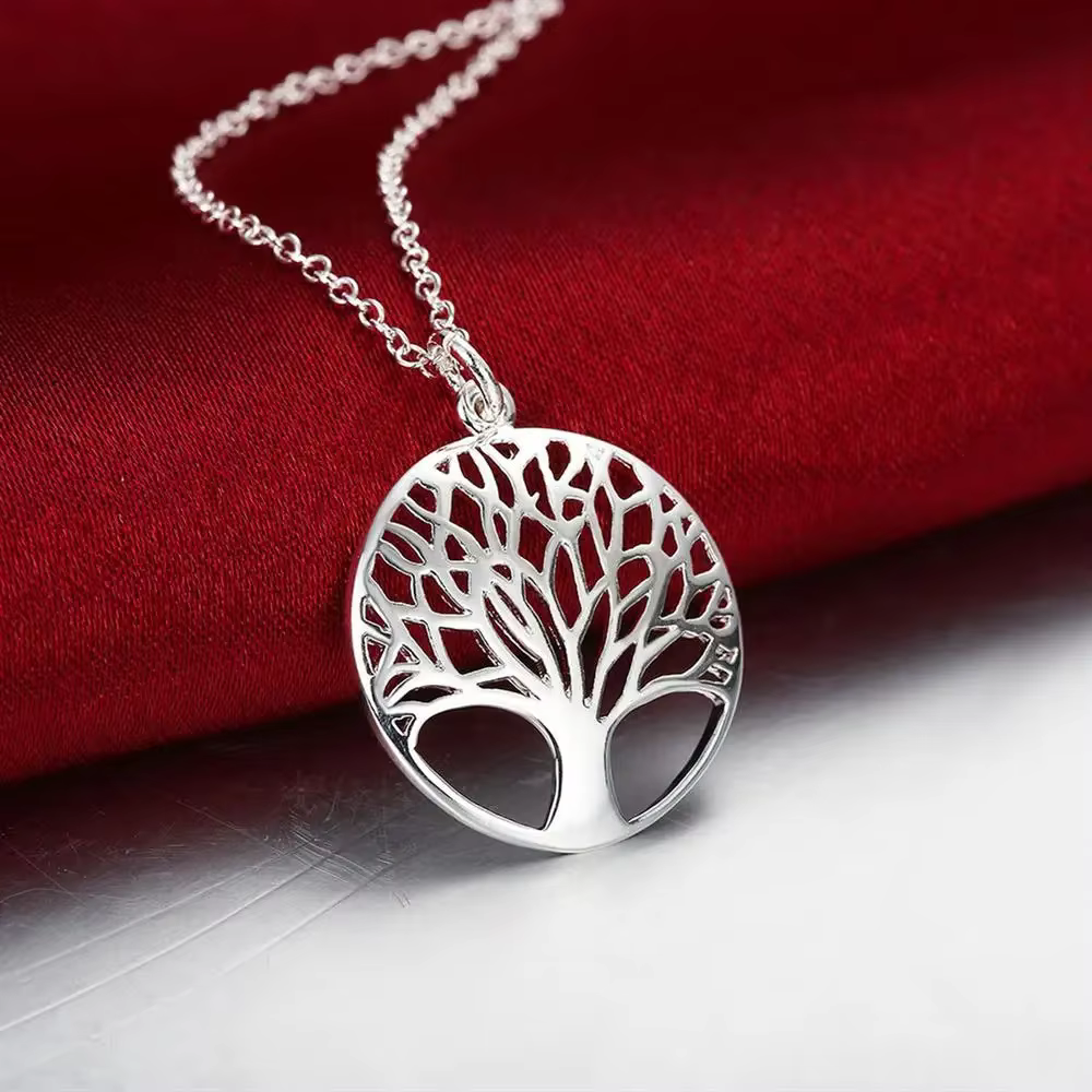 Ensemble de bijoux en argent Sterling 925 pour femmes