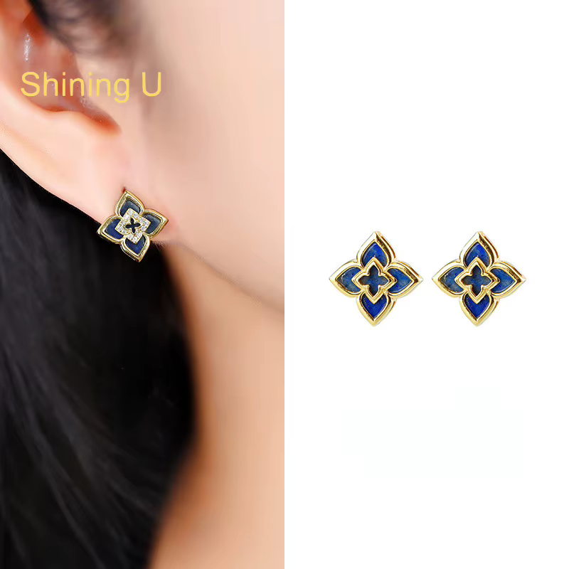 Shining U – ensemble de bijoux trèfle en argent S925