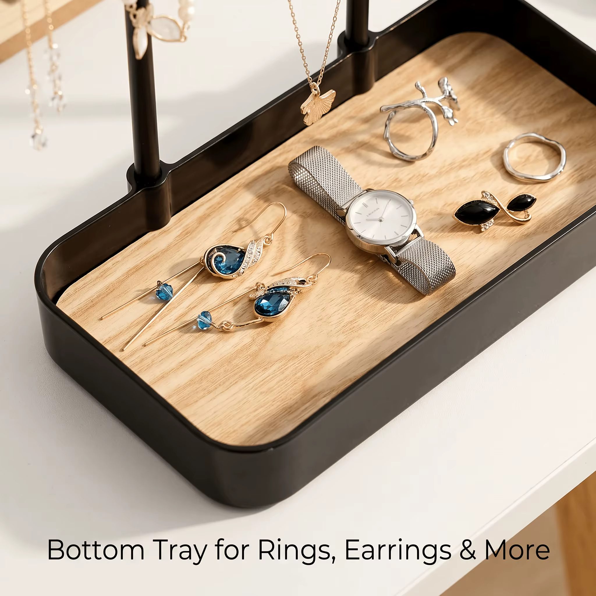 Support de rangement multifonctionnel pour bijoux