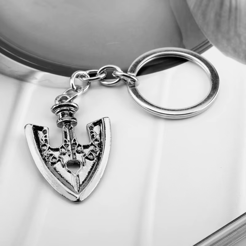 Anime JOJOS BIZARRE aventure colliers Kujo Jotaro flèche métal pendentif chaîne tour de cou porte-clés charme cadeaux bijoux Collares