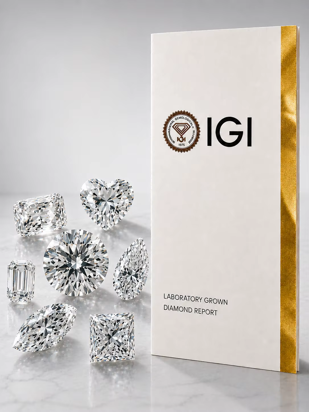 Diamants de laboratoire toutes tailles