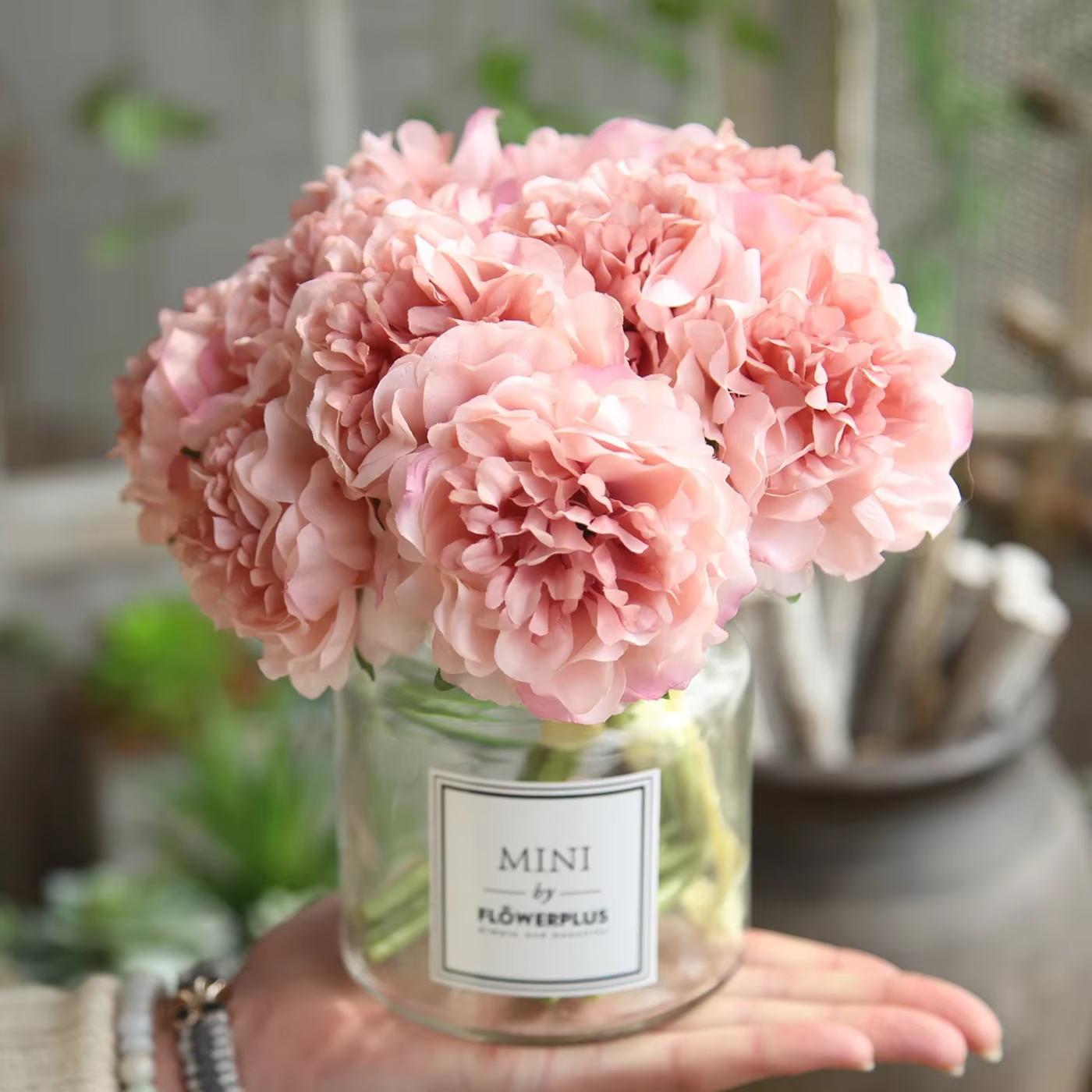 Bouquet de Pivoines Artificielles pour Décoration de Mariage