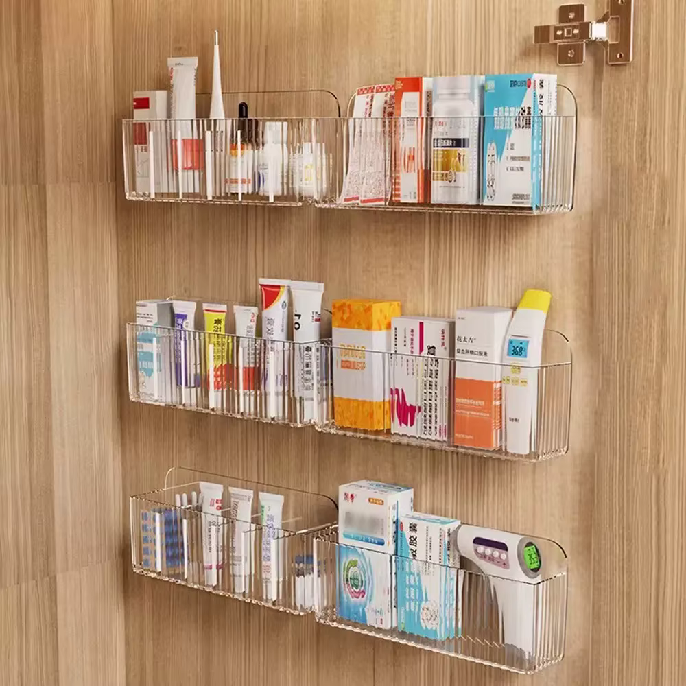 1 pièce - Boîte de rangement murale multifonctionnelle - adaptée au stockage quotidien de médicaments