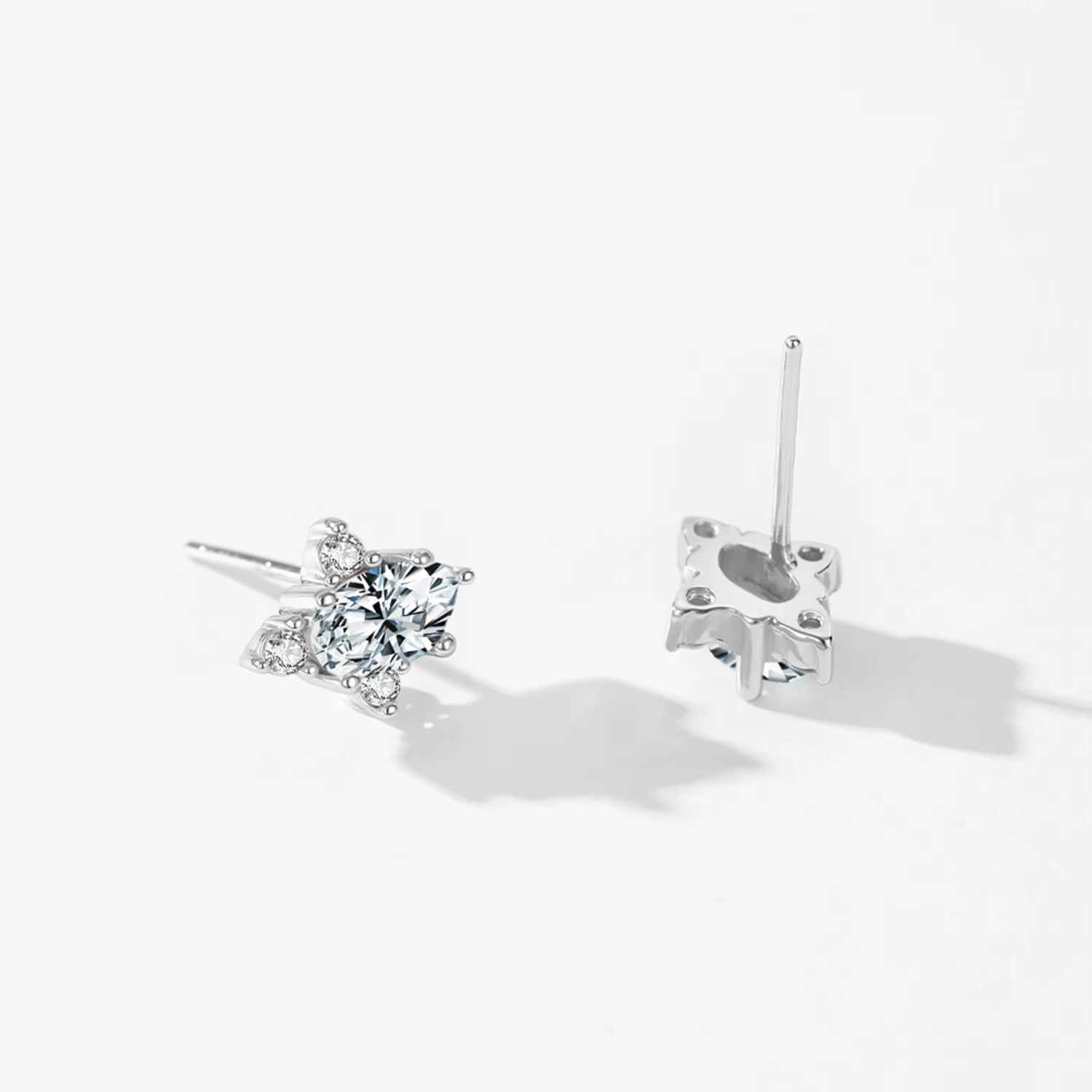 Boucles d'oreilles Ailmay Exquisite Shining Star pour femmes